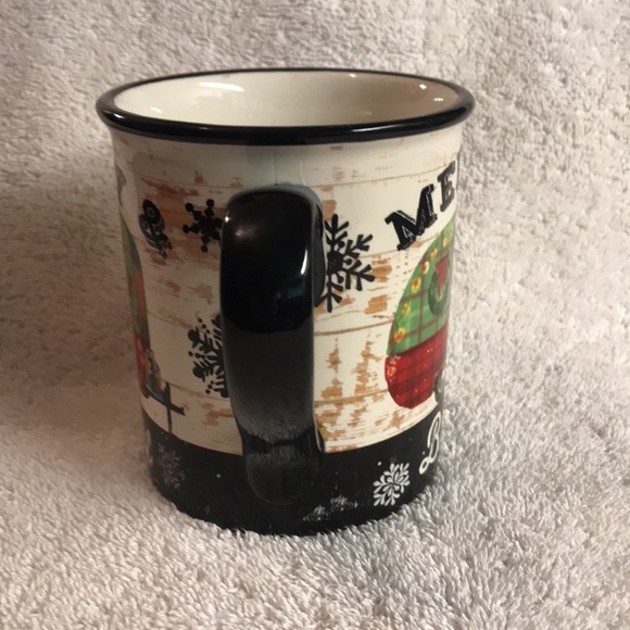 Merry & Bright Home For Christmas Plate and Mug - by Certified International - Picture 6 of 10